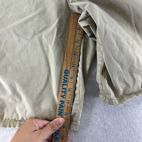 Sonoma Bermuda Mid Rise Tan Shorts Womens Size 16 - Picture 3 of 9